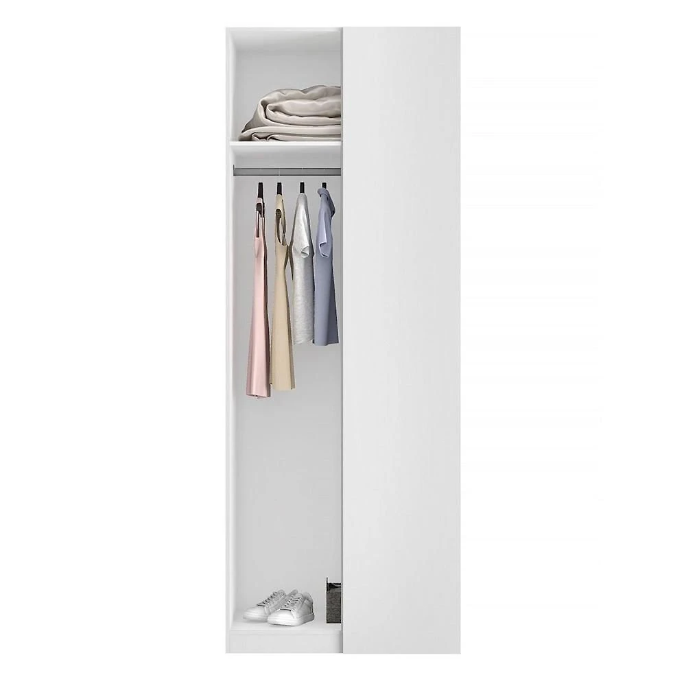 Miniatura Módulo Closet de Canto Reto sem Portas Altezza Branco