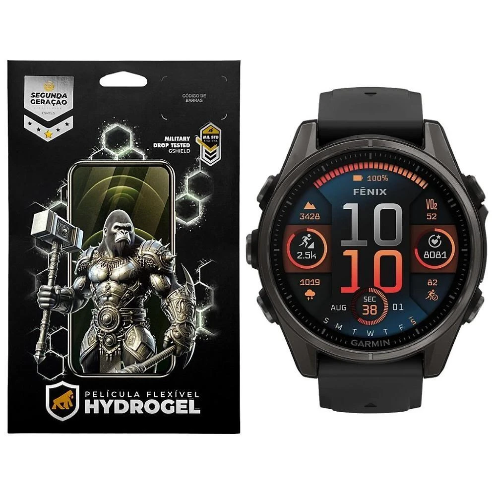 Película Para Garmin Fenix 8 (43mm) - Hydrogel Hd - Gshield