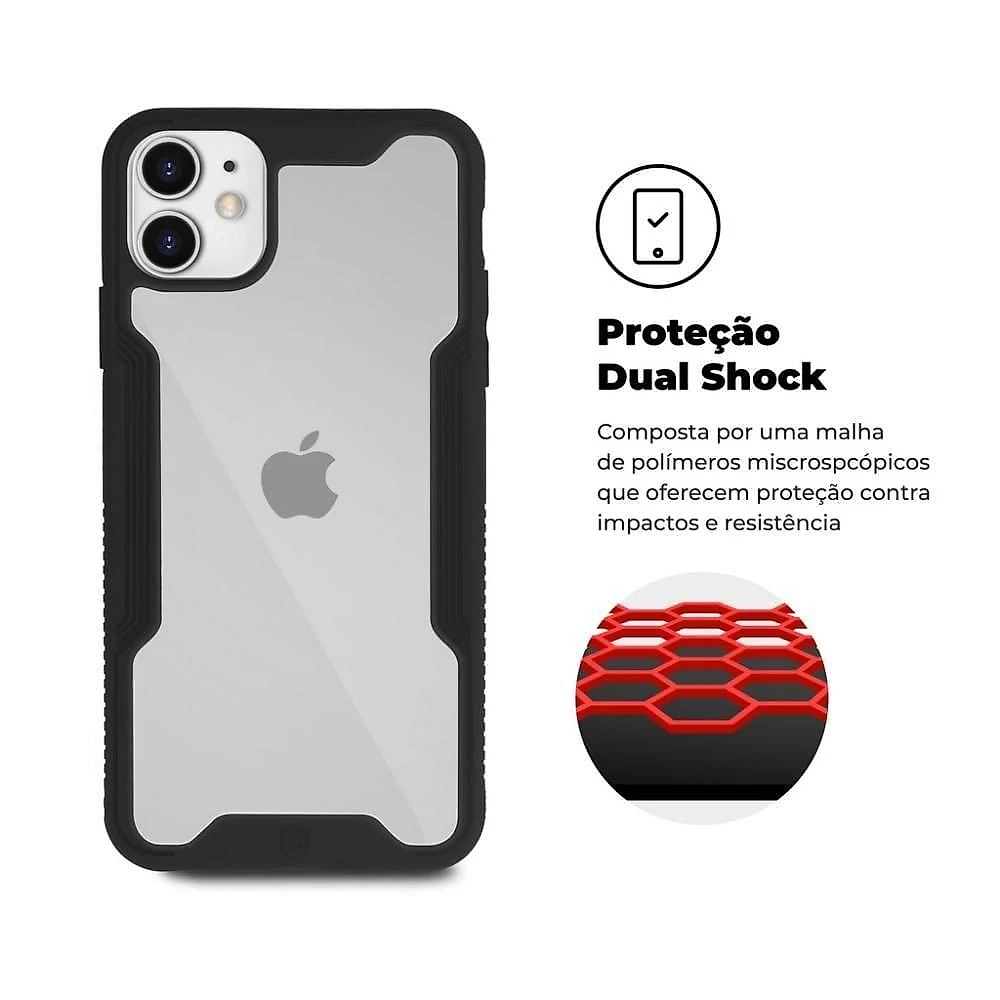Capa Case Capinha Dual Shock Para Iphone 11 - Gorila Shield