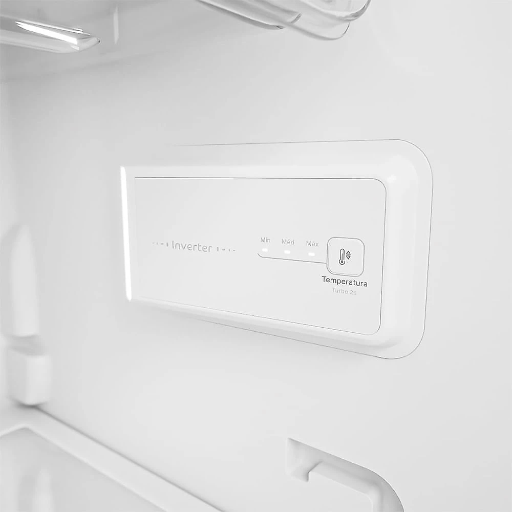 Geladeira Consul CRM44MK Duplex 377 Litros Tecnologia Inverter Frost Free Inox - 220V