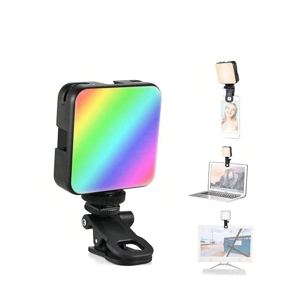 Luz de Vídeo LED OEM LED36 com 36 Lâmpadas Ajustáveis e Dimmer para Fotografia e Gravação em Baixa