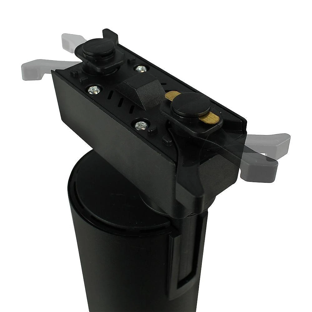 Spot Led Para Trilho Foxlux 12w 3000k Bivolt Preto