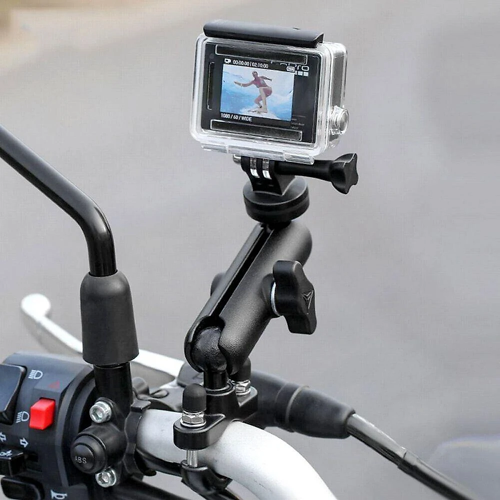 Suporte Guidão De Motos Para Câmeras Gopro E Similares