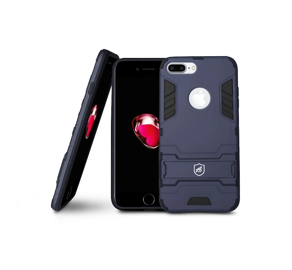 Kit Capa Armor e Película de Vidro Dupla para Iphone 7 Plus - Gorila Shield