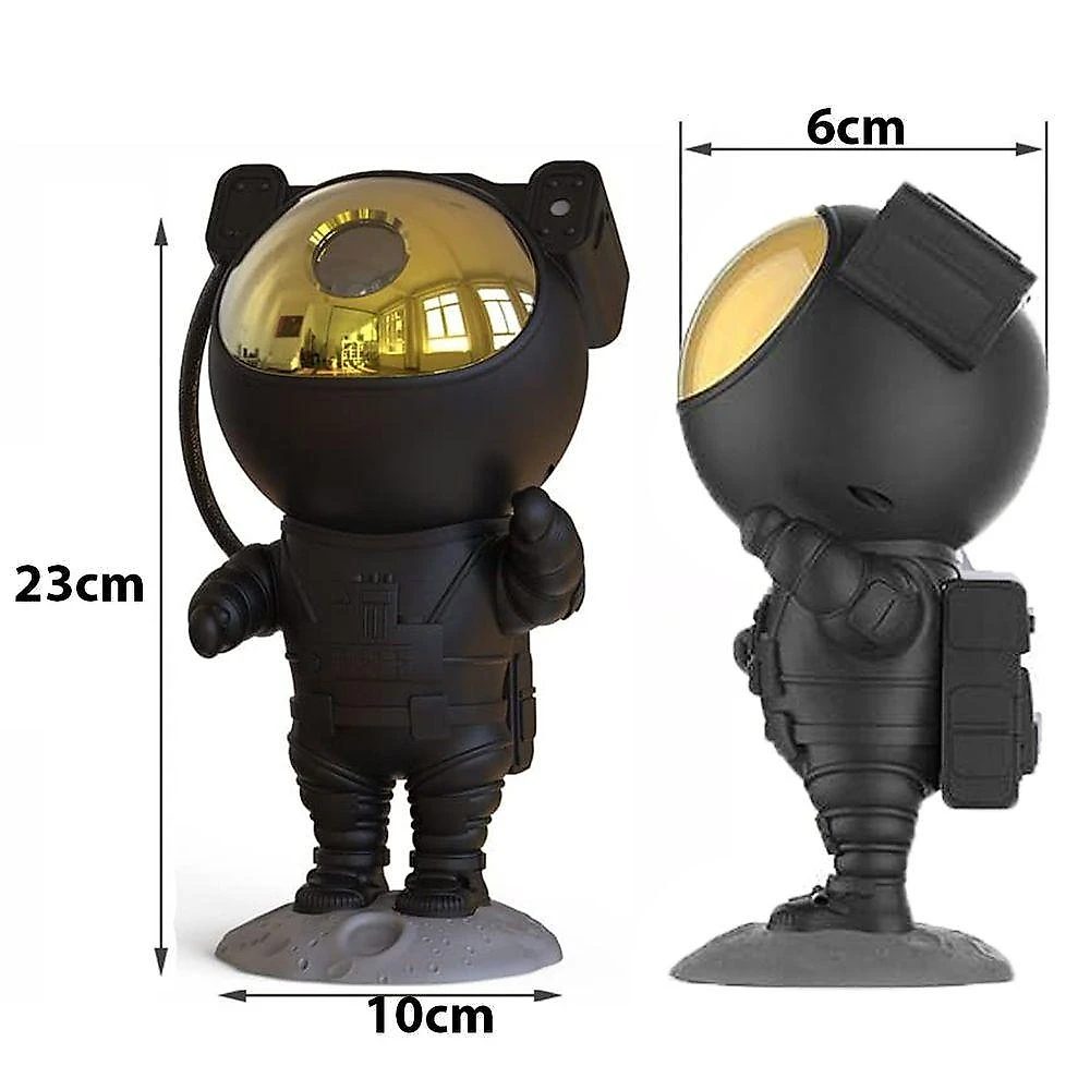Projetor Led Astronauta Estrela Galaxia Nebulosa Decoraçao Espacial Quarto Sala Casa Usb Espaço Cosmico