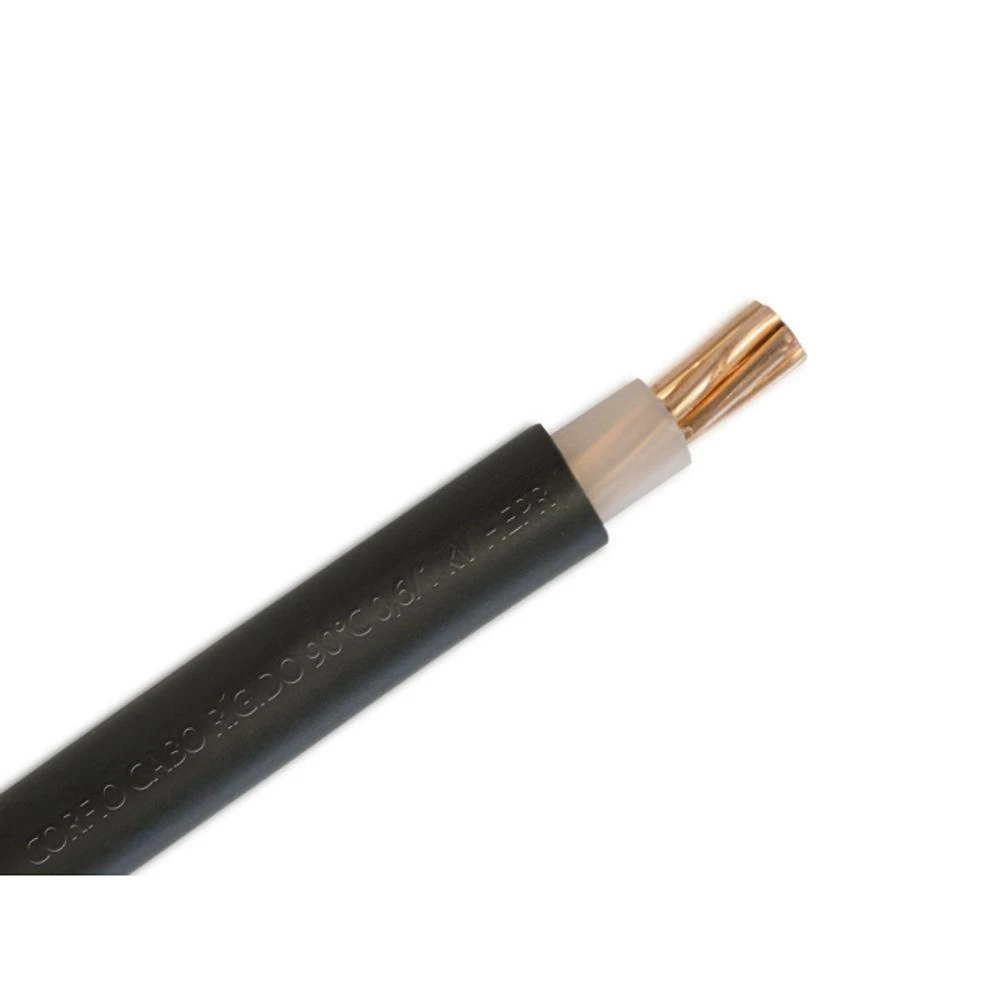 Cabo Elétrico Nax Simples Hepr 50mm Material Resistente Preto Corfio