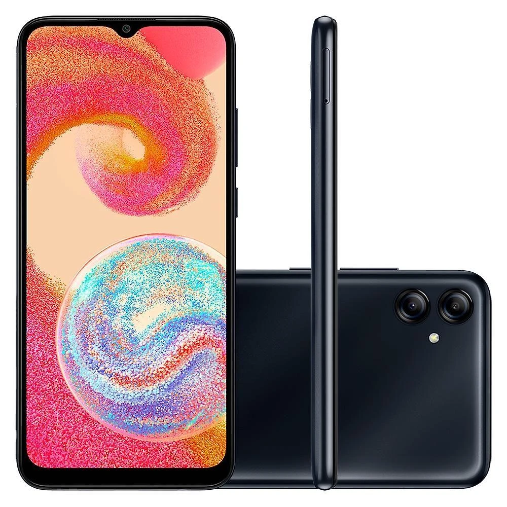 Usado: Samsung Galaxy A04e 64GB Preto Bom - Trocafone