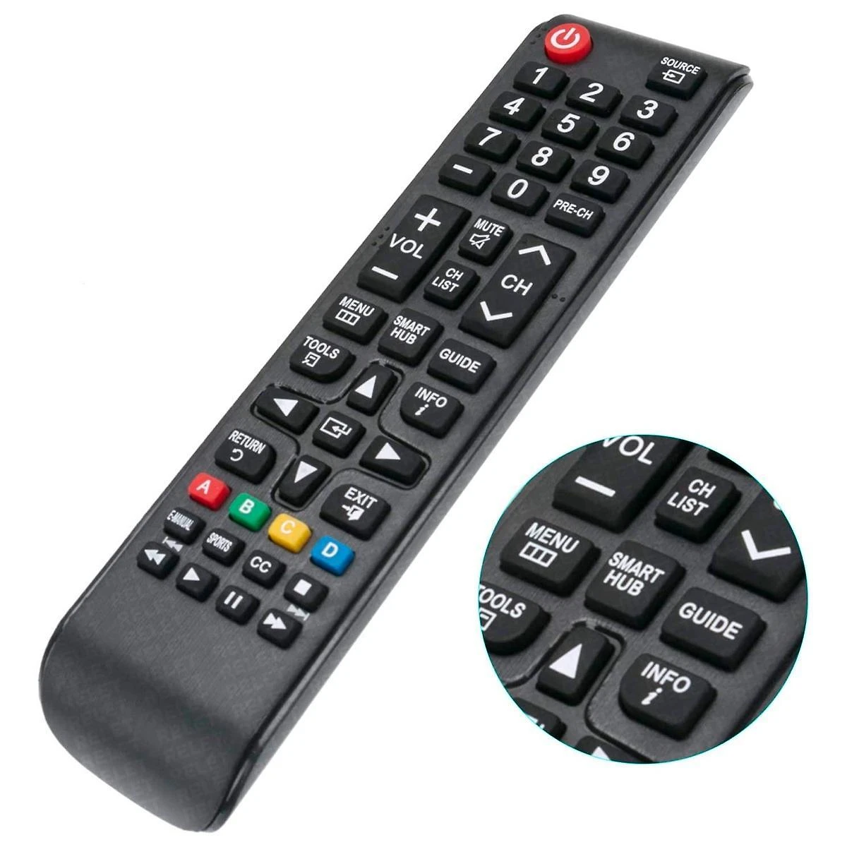 Miniatura Tv Samsung Smart Hub Controle R.Tv Lcd/Led Sky-8008- Similar