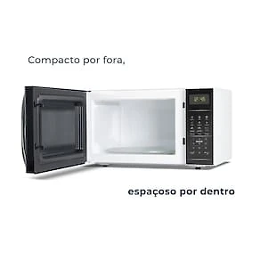 Micro-ondas Britânia BMO23 20L Limpa Fácil 1100W Preto/Branco 110V