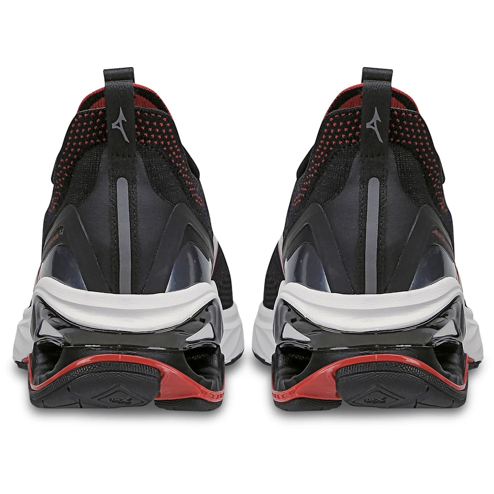 Miniatura Tênis de Corrida Masculino Mizuno Wave Invictus 4 Preto - 38