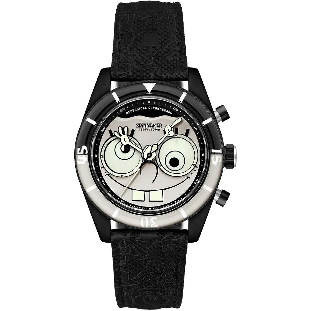 Relógio Spinnaker Fleuss Bob Esponja Googly Black Limited Edition SP-5153-02
