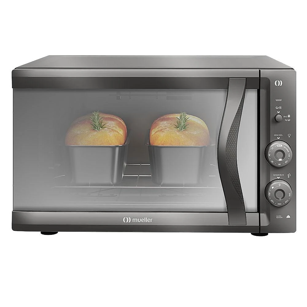Forno Elétrico Mueller MFB50F 50 Litros, Espelhado - 220 Volts