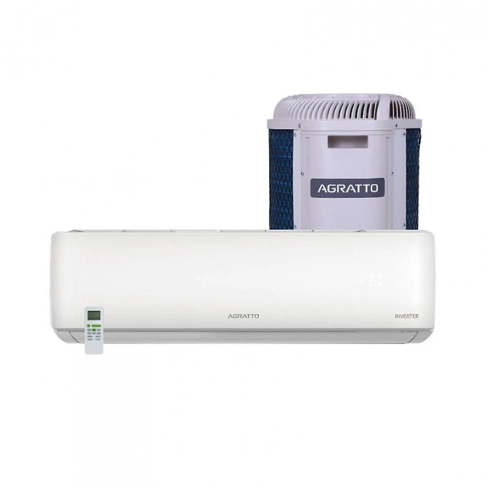 Ar Condicionado Split Inverter Agratto Hi Wall 9000 BTUs Frio Branco 220V