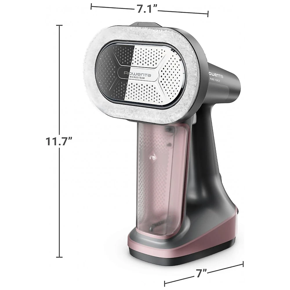 Rowenta Ferro a Vapor para Roupas, 3 em 1, Portátil, Removedor de Fiapos, 1875 Watts, Desligamento Automático, Preto Rosa, DR8865 3 em 1 Ferro a Vapor Rowenta Ferro a Vapor para Roupas, 3 em 1, Portátil, Removedor de Fiapos, 1875 Watts, Desligamento Automático, Preto Rosa, DR8865 3 em 1 Ferro