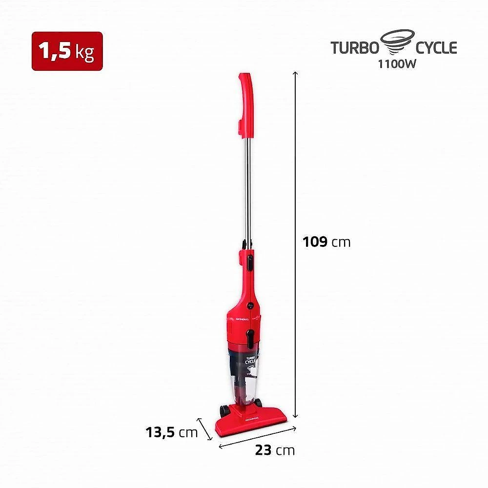 Aspirador De Pó Vertical Mondial Turbo Cycle AP36 1100W 110V