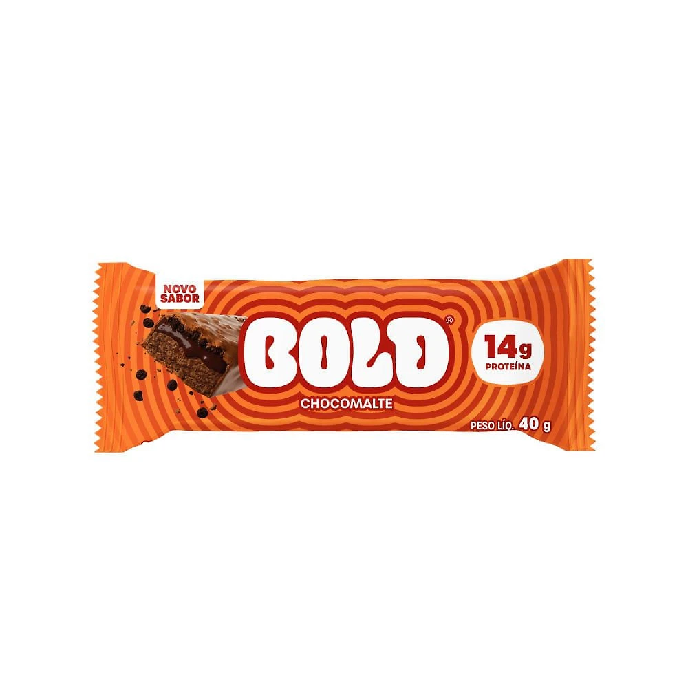 Barra Bold Sabor Chocomalte 14g Proteína 40g
