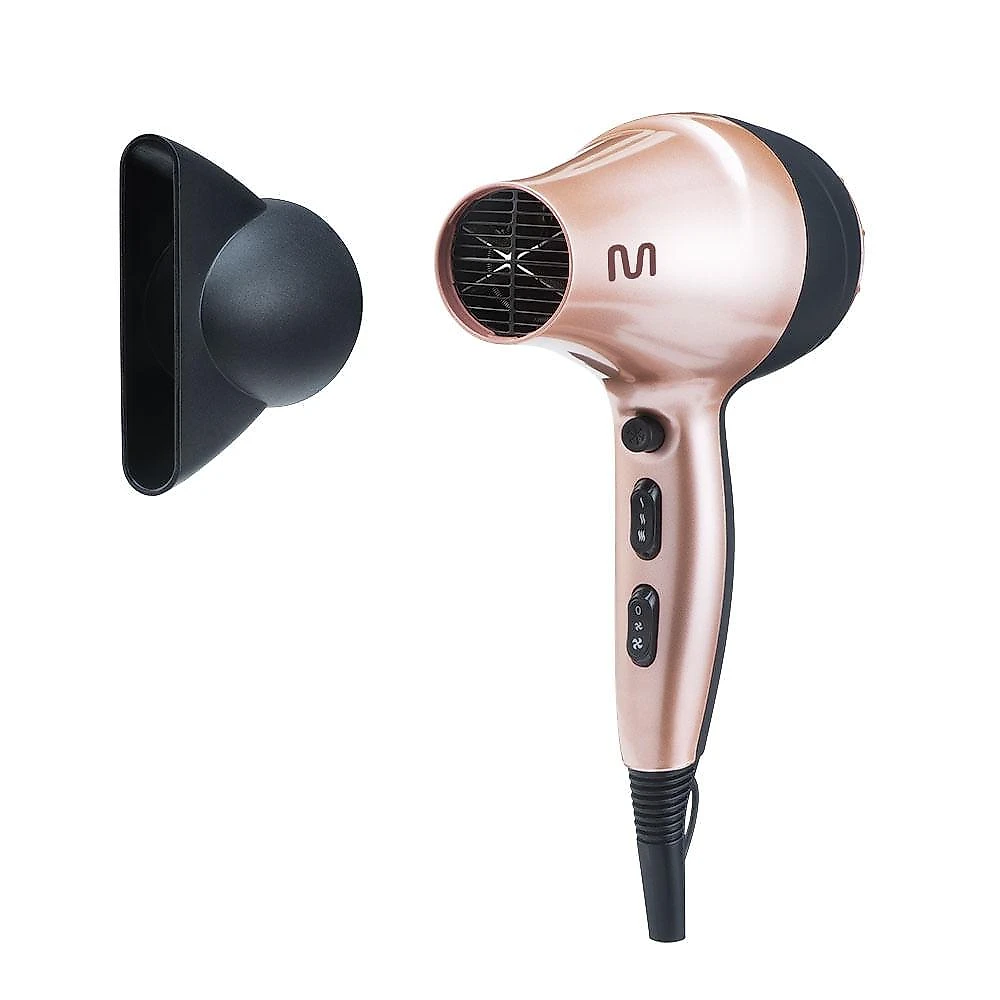 Secador de cabelo profissional ac 2000w 127v com tourmaline ionic + bag multi care - eb042out [reembalado]