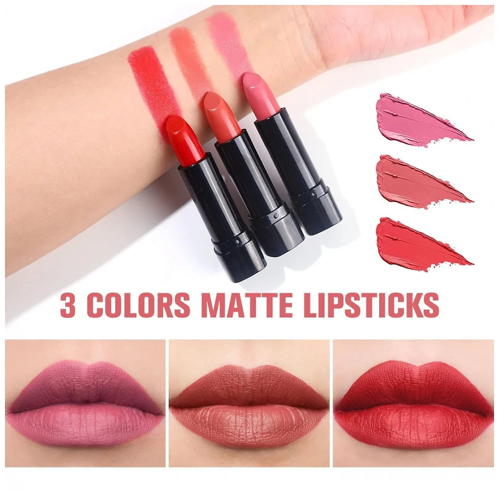 Miniatura Kit de Maquiagem Profissional Completo MORNECA com Espelho 58 Cores Tudo em Um Sombra Blush Pó Batom Eyeliner Máscara para Mulheres