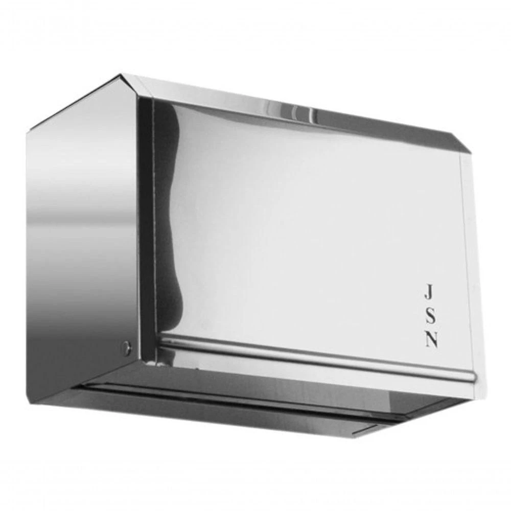 Kit 10 Porta Papel Toalha Dispensador Manual Interfolha em Aço Inoxidável 430 Inox Higipack