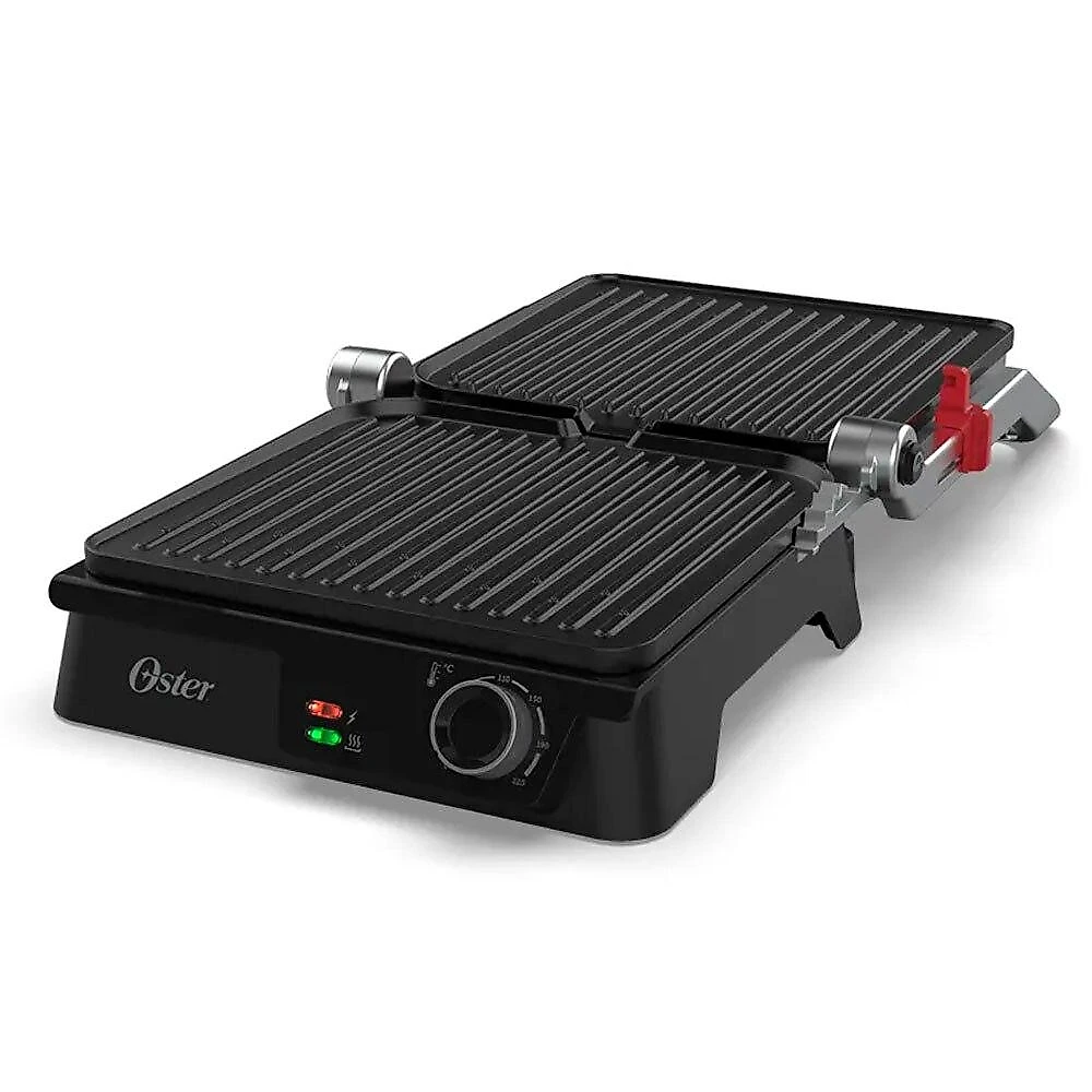 Grill Elétrico Oster Multiuso 2 em 1 OGRL610, Inox - 220 Volts Grill Elétrico Oster Multiuso Inox OGRL610 - 220 Volts