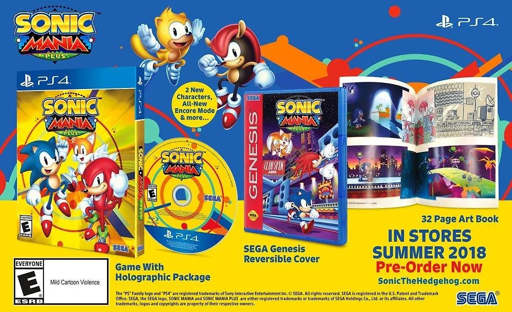 Sonic Mania Plus - PS4