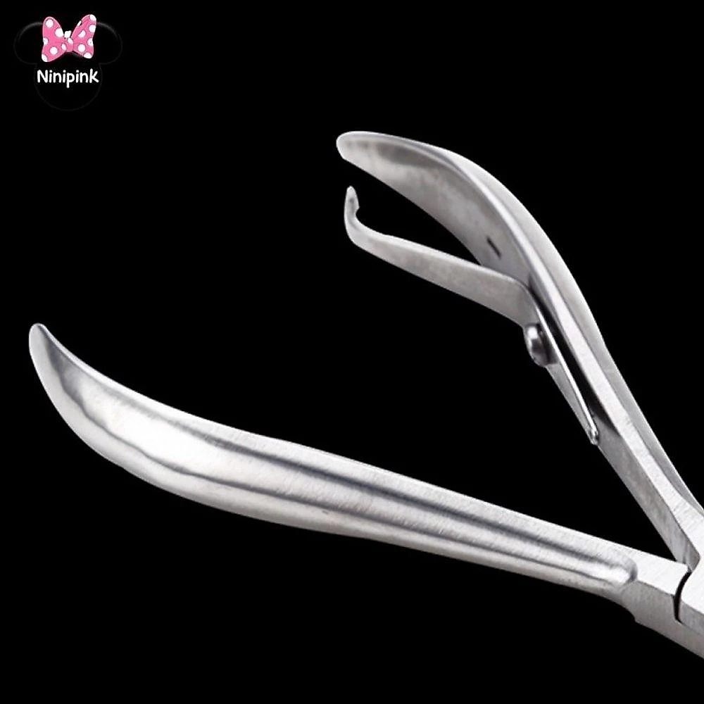 Alicate de Cutícula Profissional Inox 10 e 5 cm para Manicure Esterilizável em Autoclave OEM