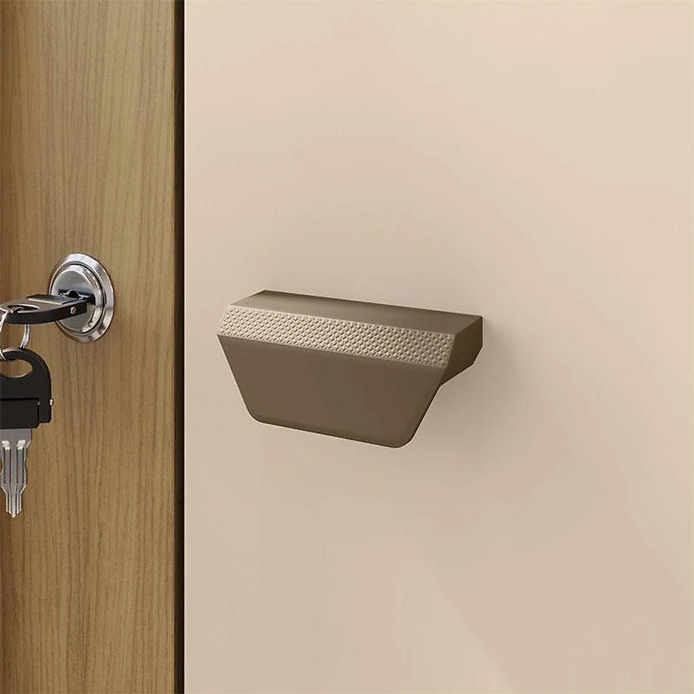 Armário Multiuso Ambiente Versatill 2 Portas Com Chave Carvalho Americano Off White - Incorplac