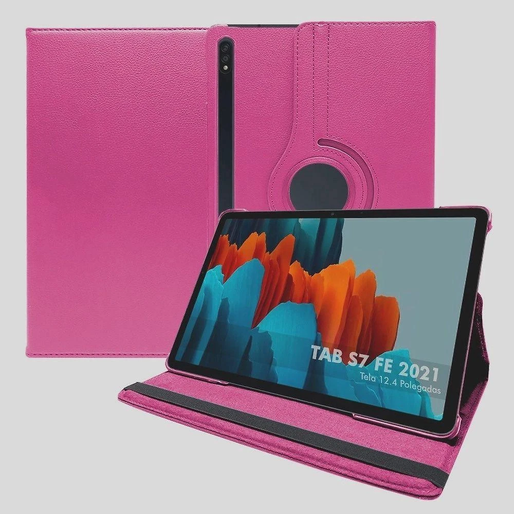 Capa Capinha Samsung Galaxy Tab S8 Plus 2022/s7 Fe 2021/s7 Plus 2020 12,4 Polegadas Com Suporte S Pen, Capa De Suporte G