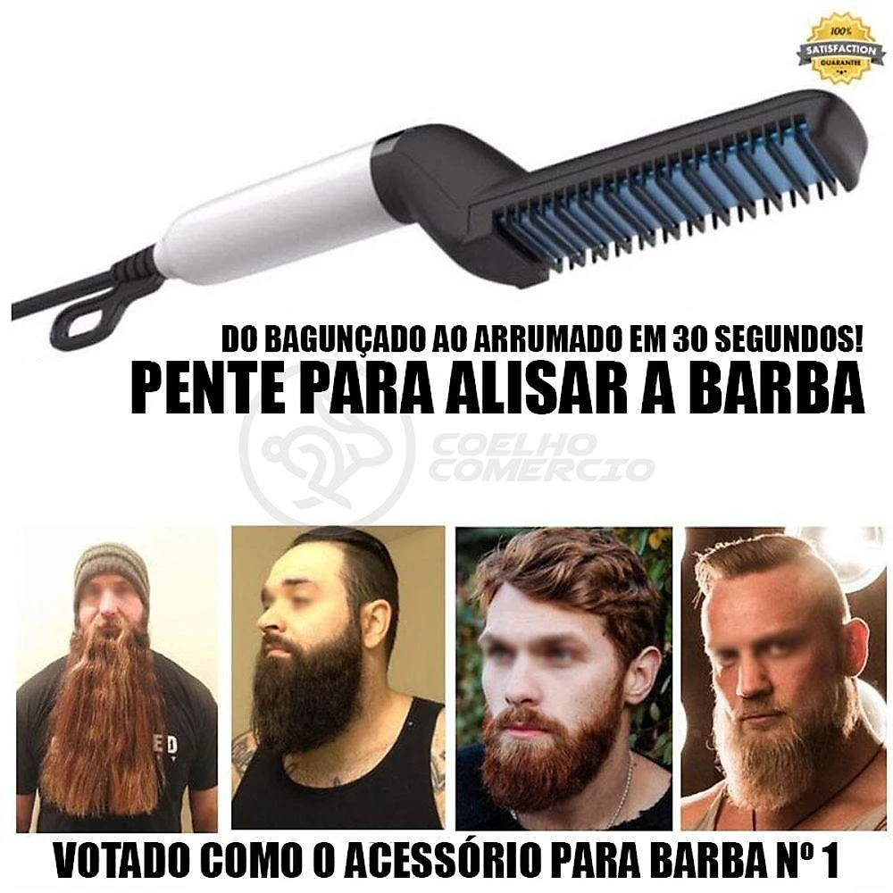 Prancha Alisadora Escova Modeladora Fb161 Bivolt