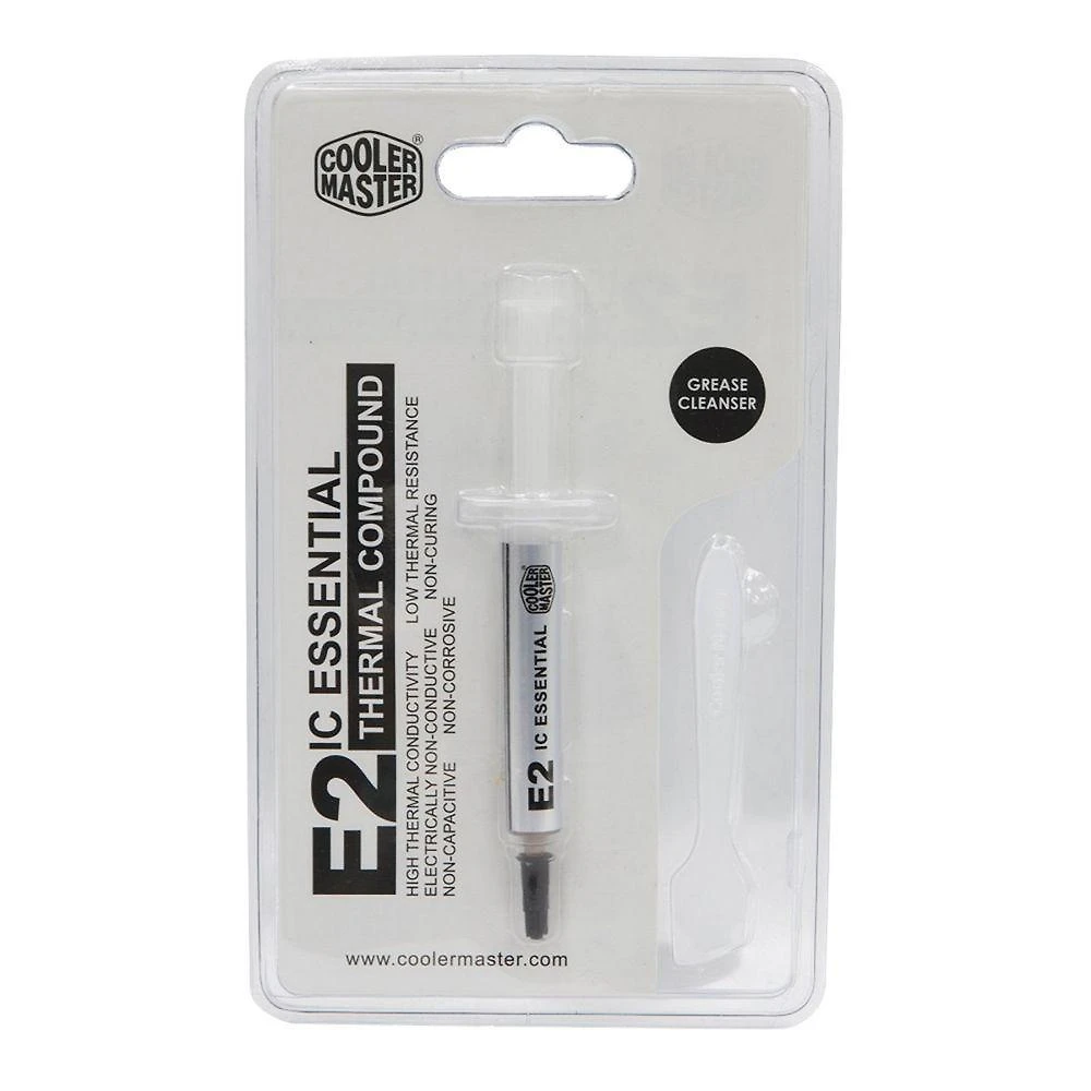Pasta Térmica Ic Essential E2 Condutividade Alta Dourado Cooler Master 1,5ML