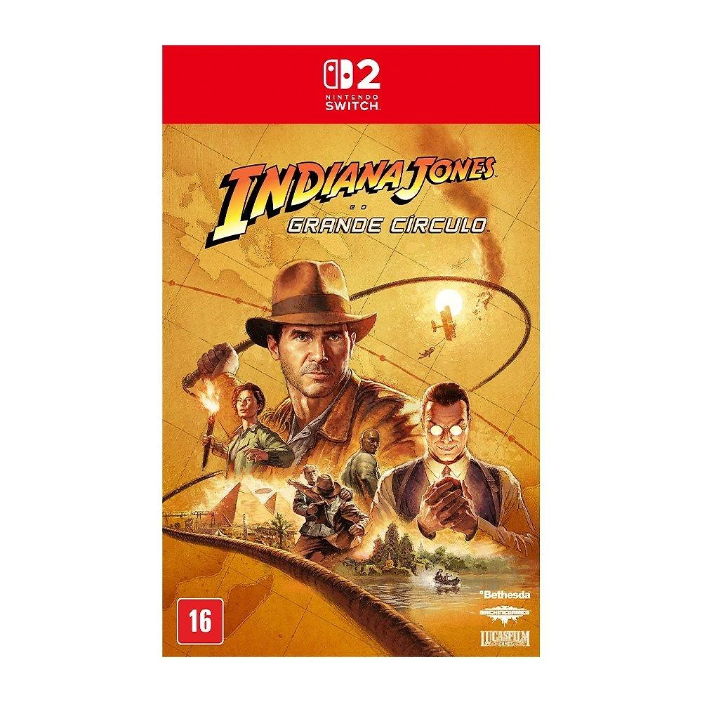 Jogo Indiana Jones e o Grande Círculo, Nintendo Switch 2 - MS000001NSW