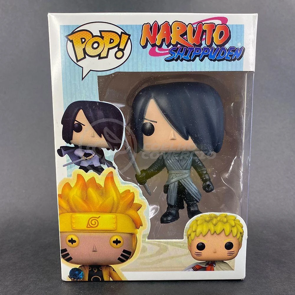 Naruto Hokage Shippuden Pop Boneco Action Figure Sasuke