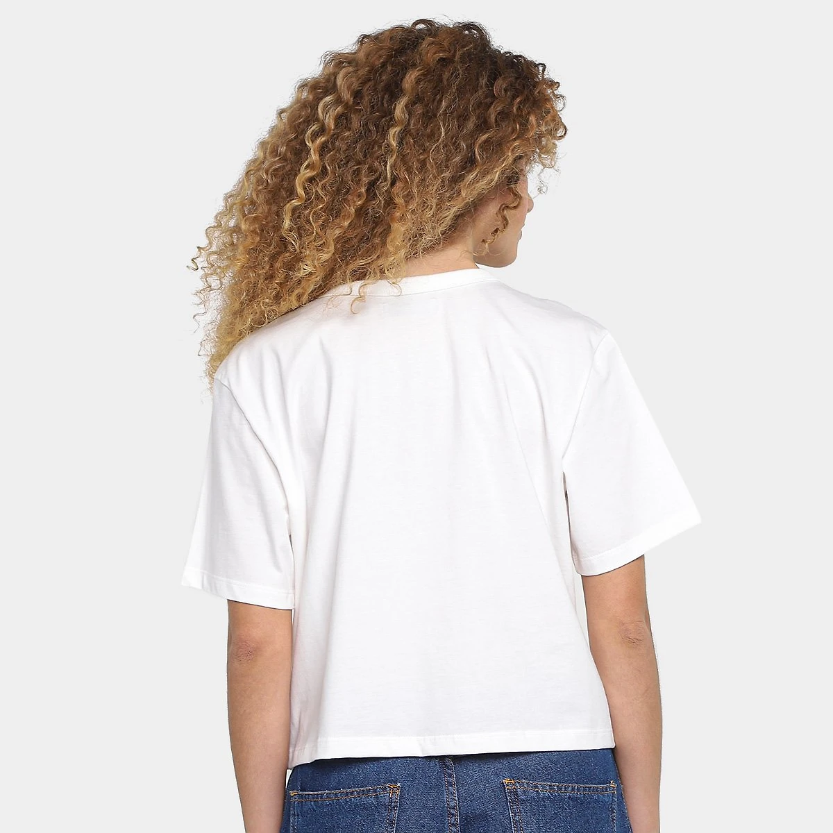 Miniatura Camiseta Colcci Casual Feminina Off White - EP