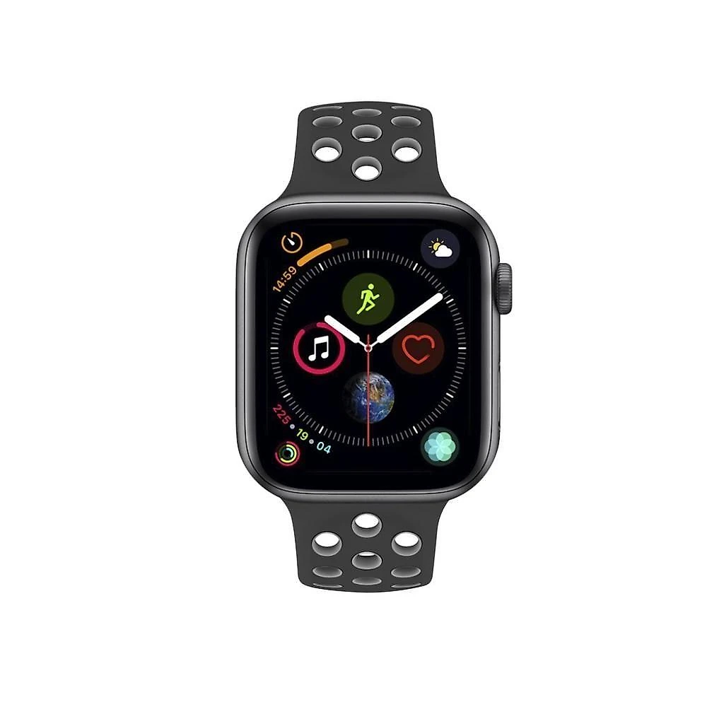 Pulseira Para Apple Watch 42 / 44 / 45Mm Armor Running - Preto - Gshield