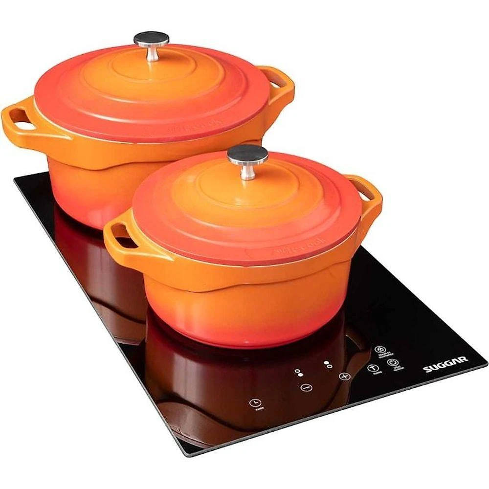 Cooktop De Indução 2 Zonas De Aquecimento Suggar 220V