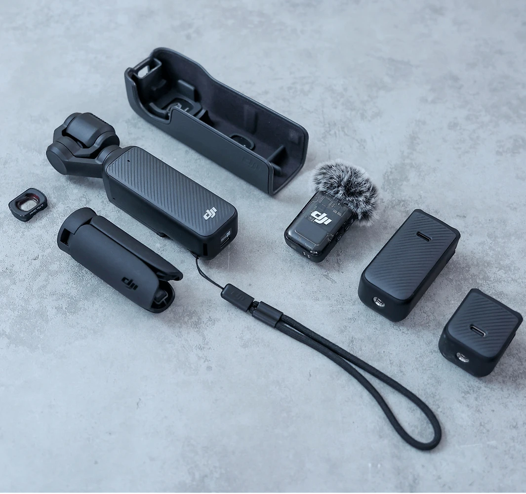 Câmera DJI Osmo Pocket 3 Creator Combo 4K Gimbal