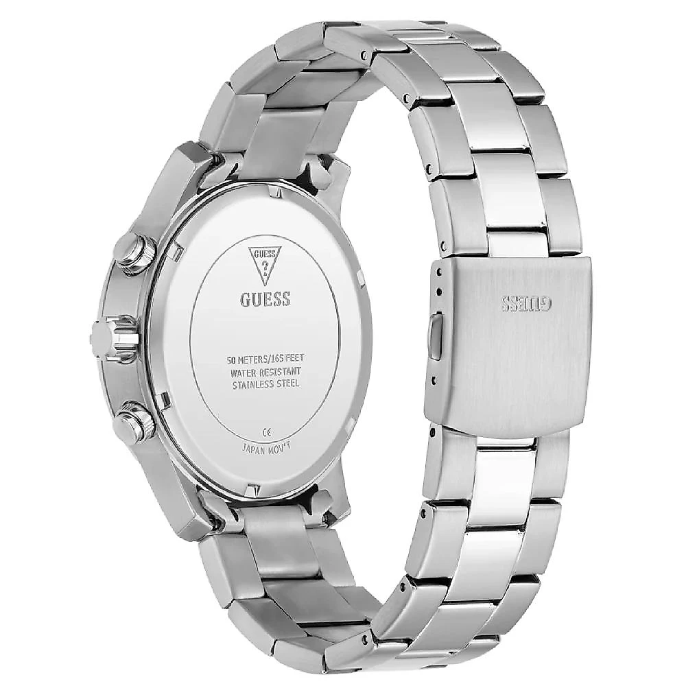 Relógio Guess GW1006G1 Masculino 44mm Aço Inox