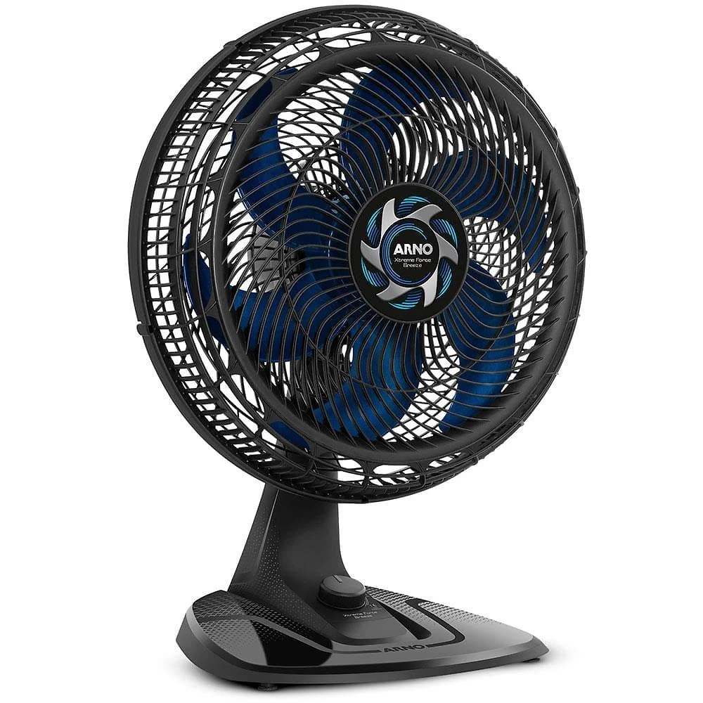 Ventilador de mesa arno xtreme force vb40 40cm 3 velocidades 6 pás preto
