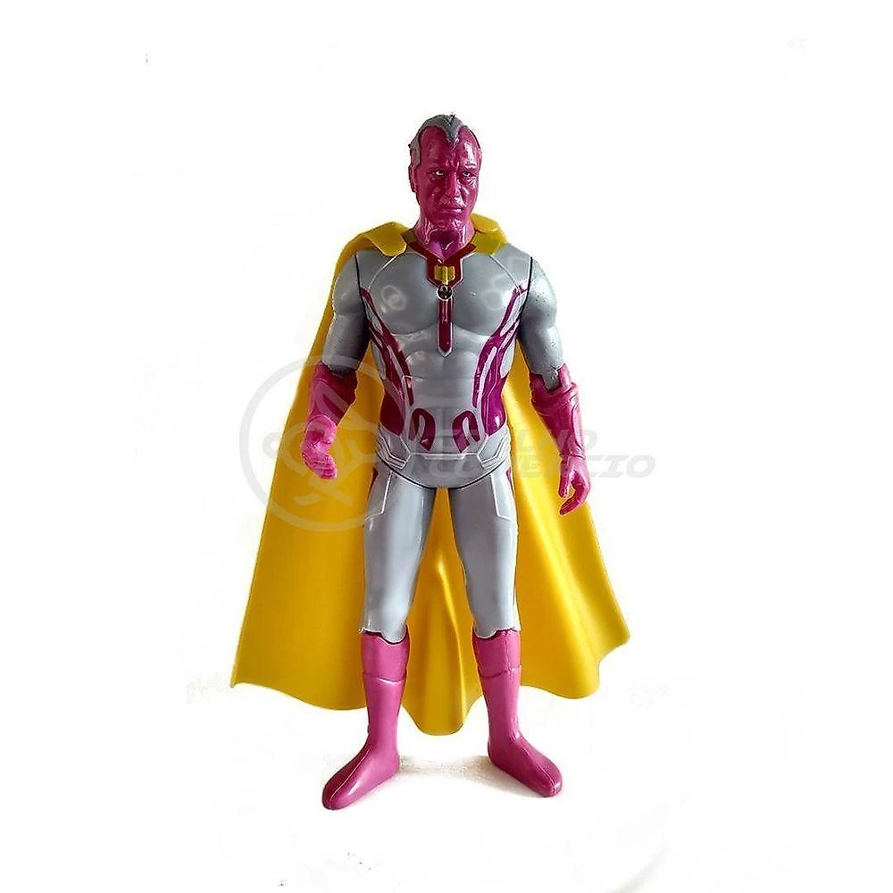 Action Figure Cartela 4x Bonecos 17CM Vingadores End Game 21 com Escudo em Vinil Smart Bracelet