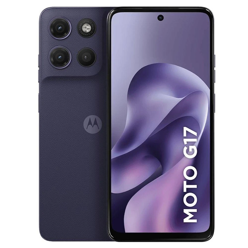 Smartphone Motorola Moto G17 XT2623 12GB 256GB 4G NFC Roxo