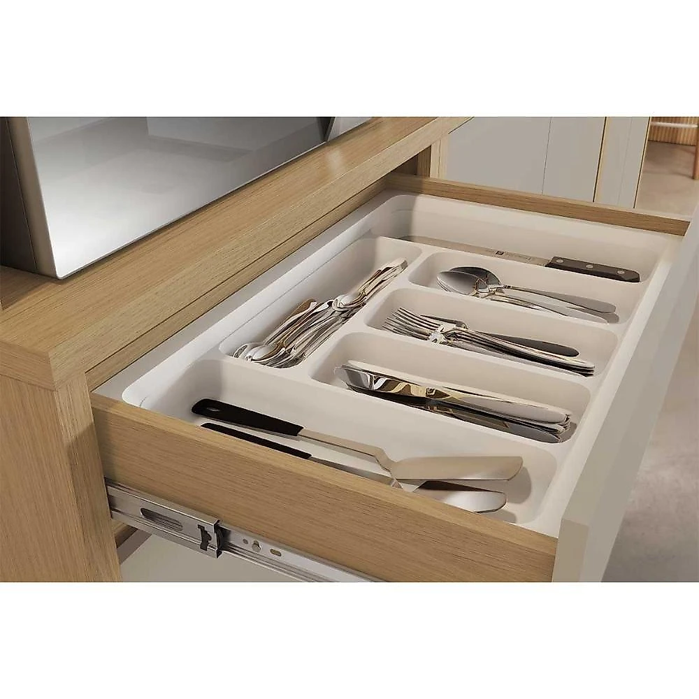 Cozinha Modulada Condessa Paneleiro Condessa Com 4 Portas E 1 Gaveta 70cm Carvalho Cinza