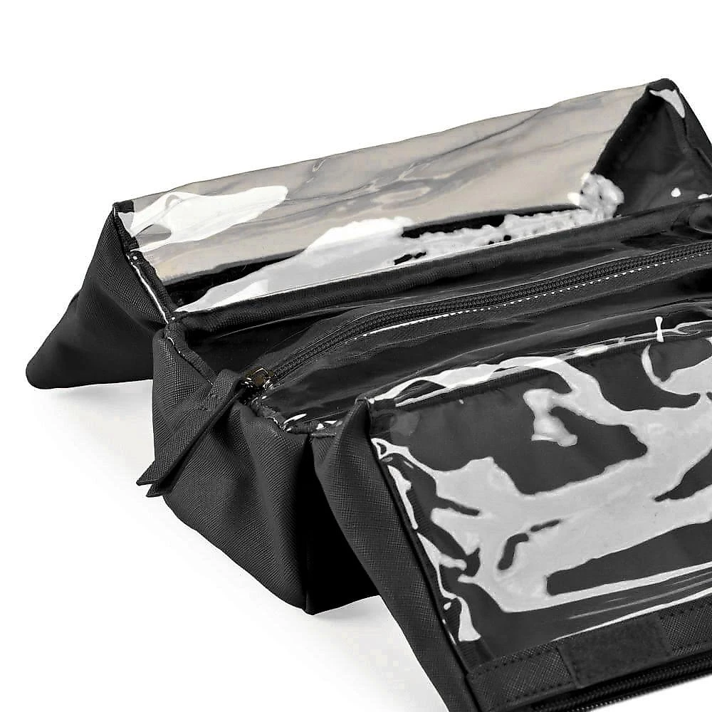 Nécessaire de Viagem Feminina Grande Recortes Floater Preta Preto - G