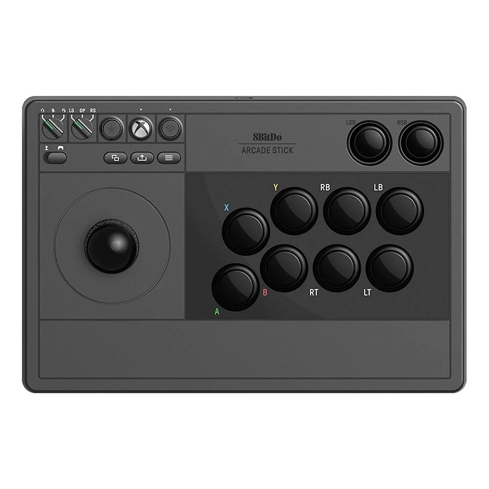 Controle Arcade Stick Sem Fio 8BitDo para Xbox, Preto - 81JA02D