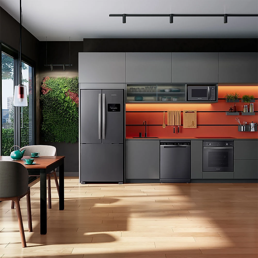 Refrigerador French Door Brastemp de 03 Portas Frost Free com 559 Litros - BRO85MK 110