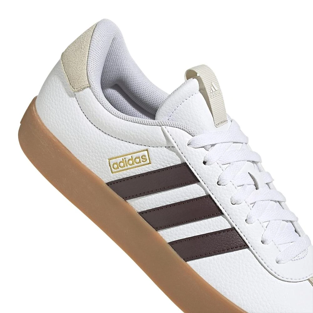 Tênis Adidas VL Court 3.0 Masculino BCO/MARROM - 39