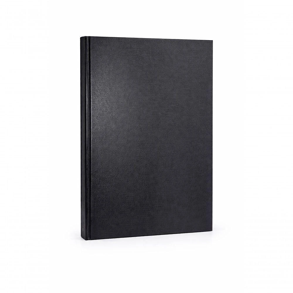 Caderno Grande ANIMATIVA Numerado 200 Folhas Capa Dura Preto