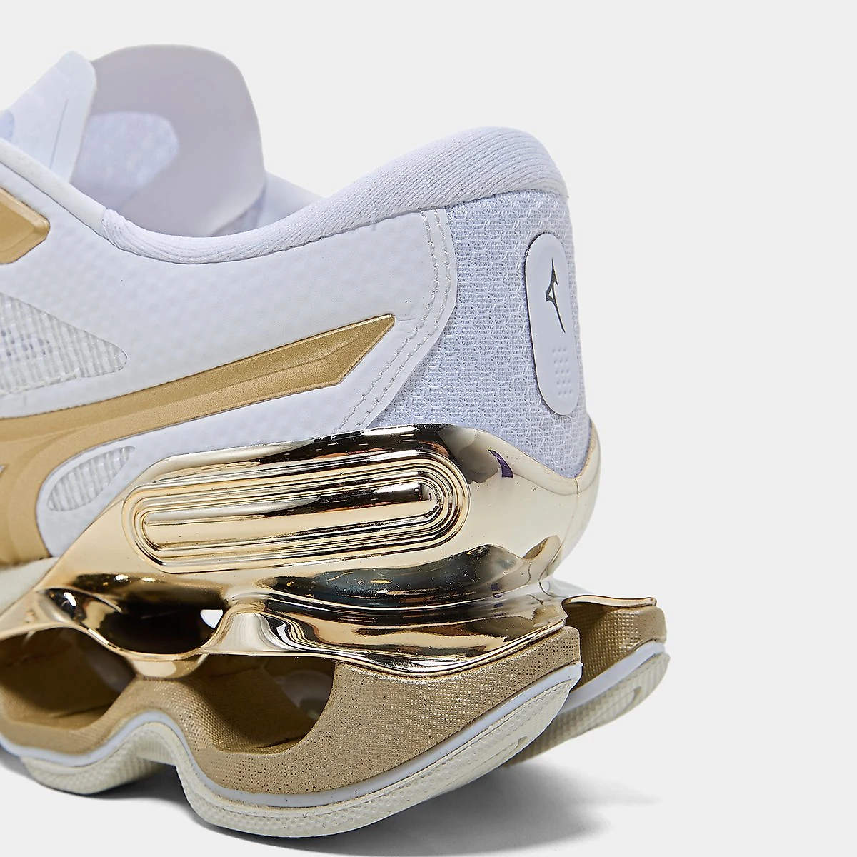 Tênis Mizuno Wave Prophecy 15 SE Branco+dourado - 34