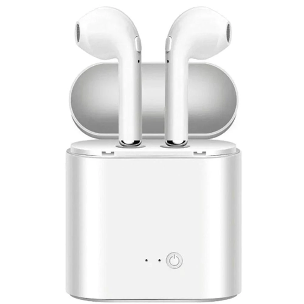 Fone De Ouvido Bluetooth I7 Com Base Recarregável
