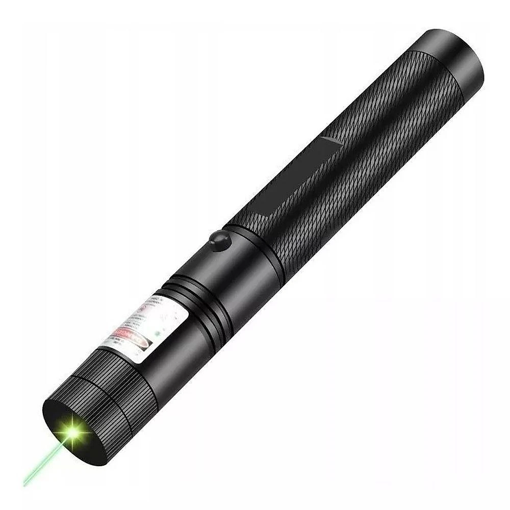 Ponteiro Laser Verde Ultra Forte 50000MW 100km Liga de Alumínio OEM