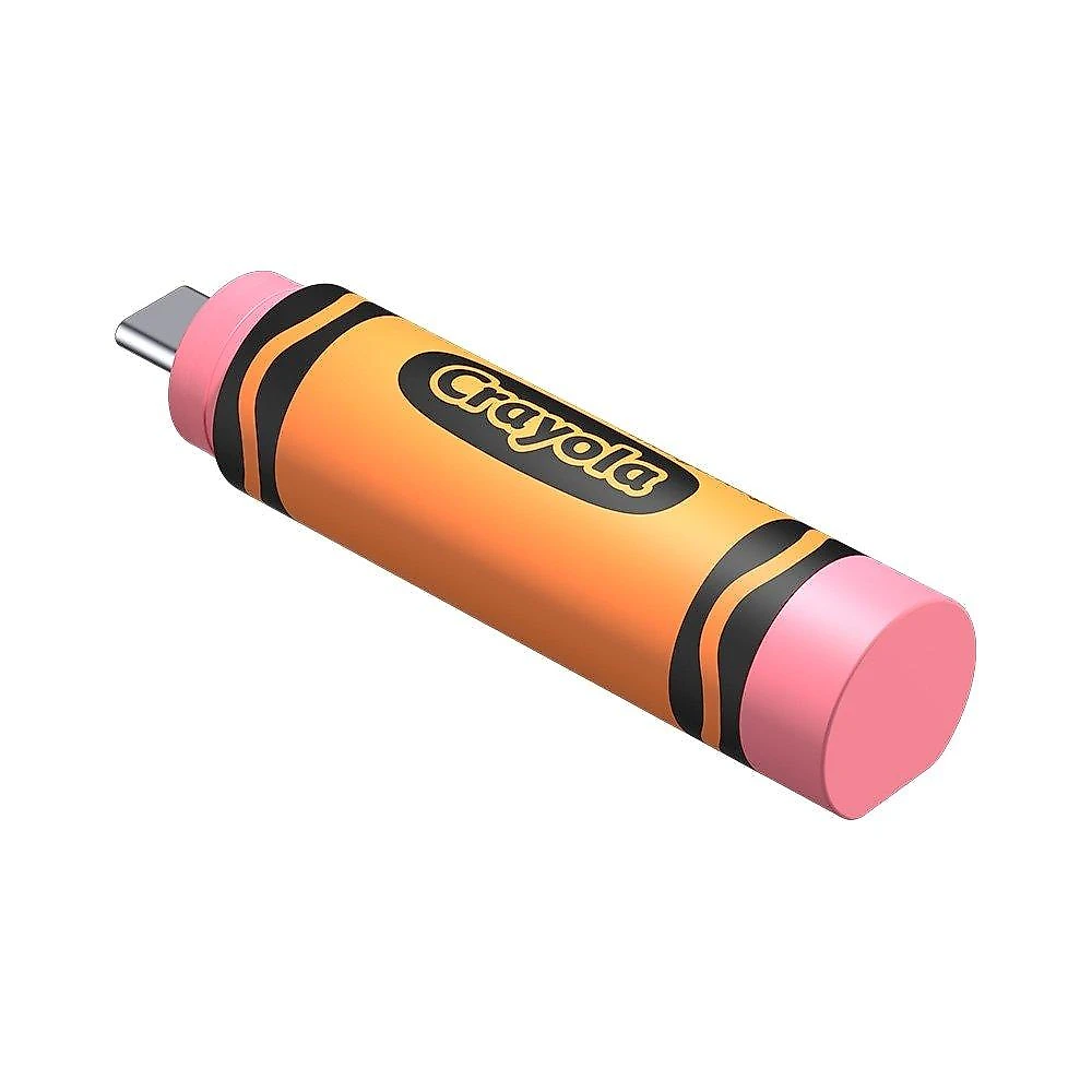 Pen Drive 256GB SanDisk Crayola USB-C Flash Drive, Mango Tango - SDCZIC-256G-G46O